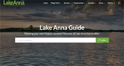 Desktop Screenshot of lakeannaguide.com